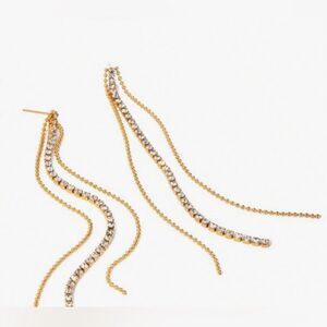 Tassel drop earrings M719